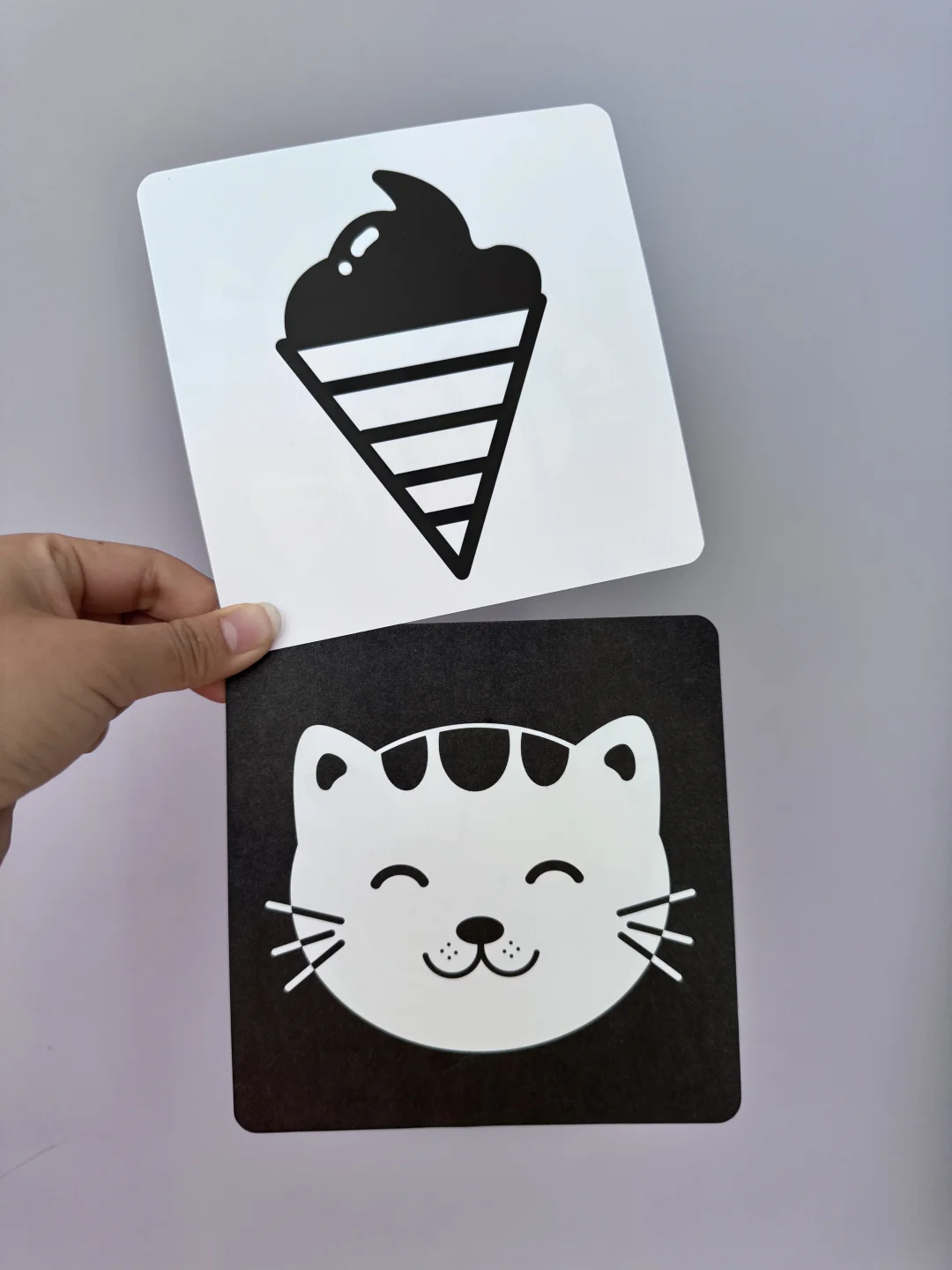 满月儿保被👩‍⚕️批评，这样看黑白卡会毁视力