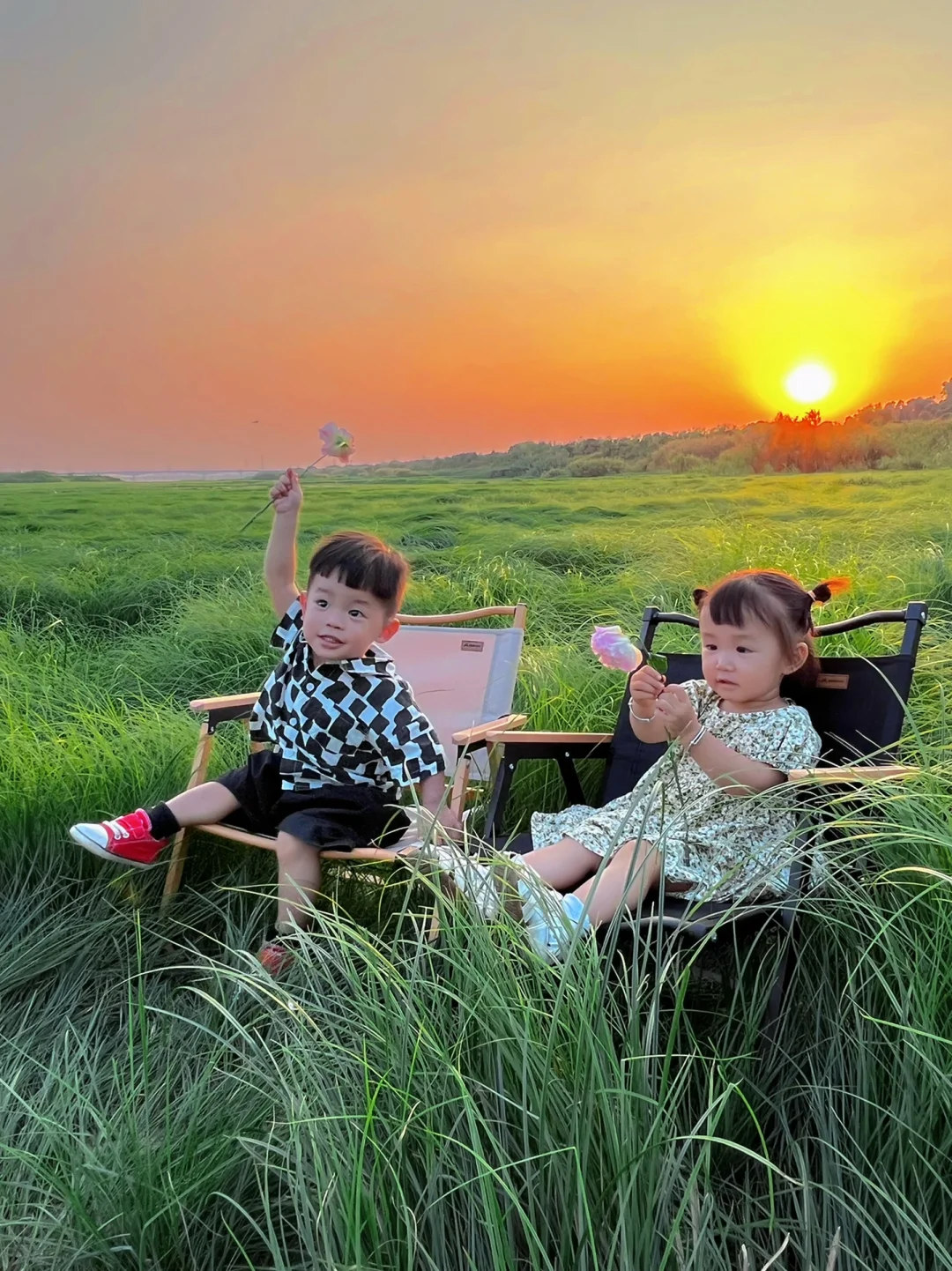 武汉遛娃8️⃣5️⃣—鄱阳湖同款草海绝美露营地