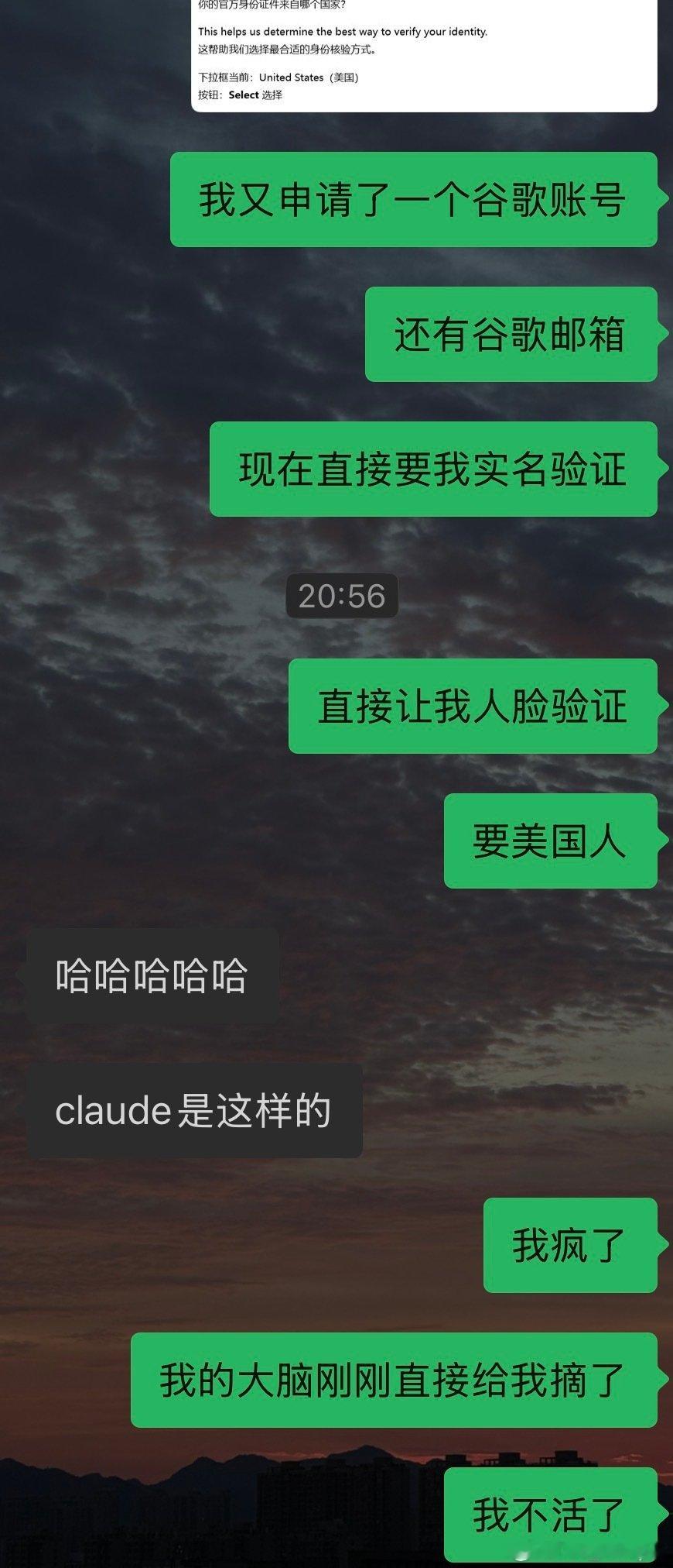 经历了claude充完pro两小时后直接给我封号了
我恨死美丽国了 为什么不给中国人用 ​