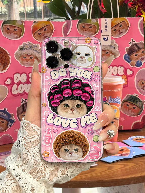 我的卷发小猫🐱壳壳！人见人爱啊！
