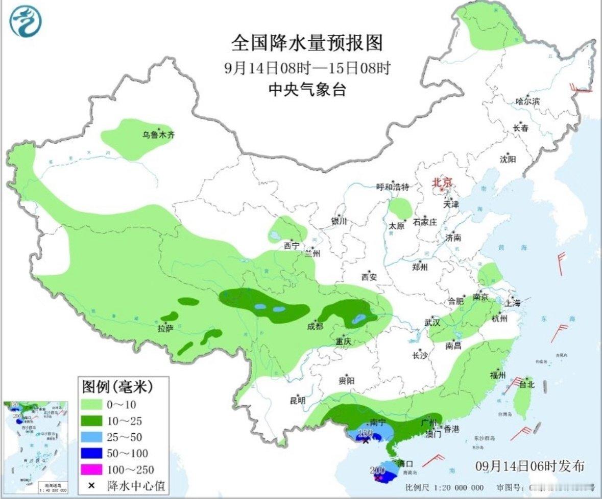 海南大暴雨特大暴雨需要热度 海南省气象台预计，未来三天强降水仍将持续 ​