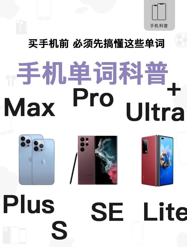 搞明白了❗️手机中的后缀单词究竟代表什么？