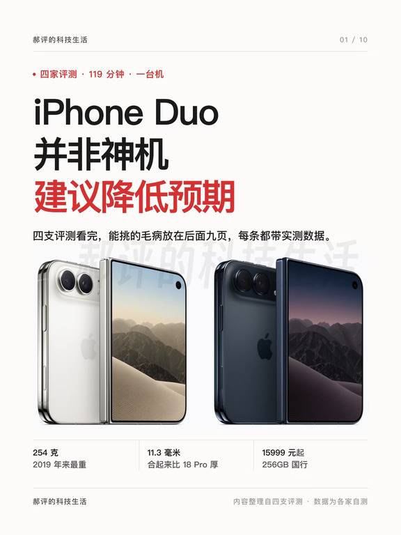 这些缺点都能接受，iPhone Duo就大胆买❗