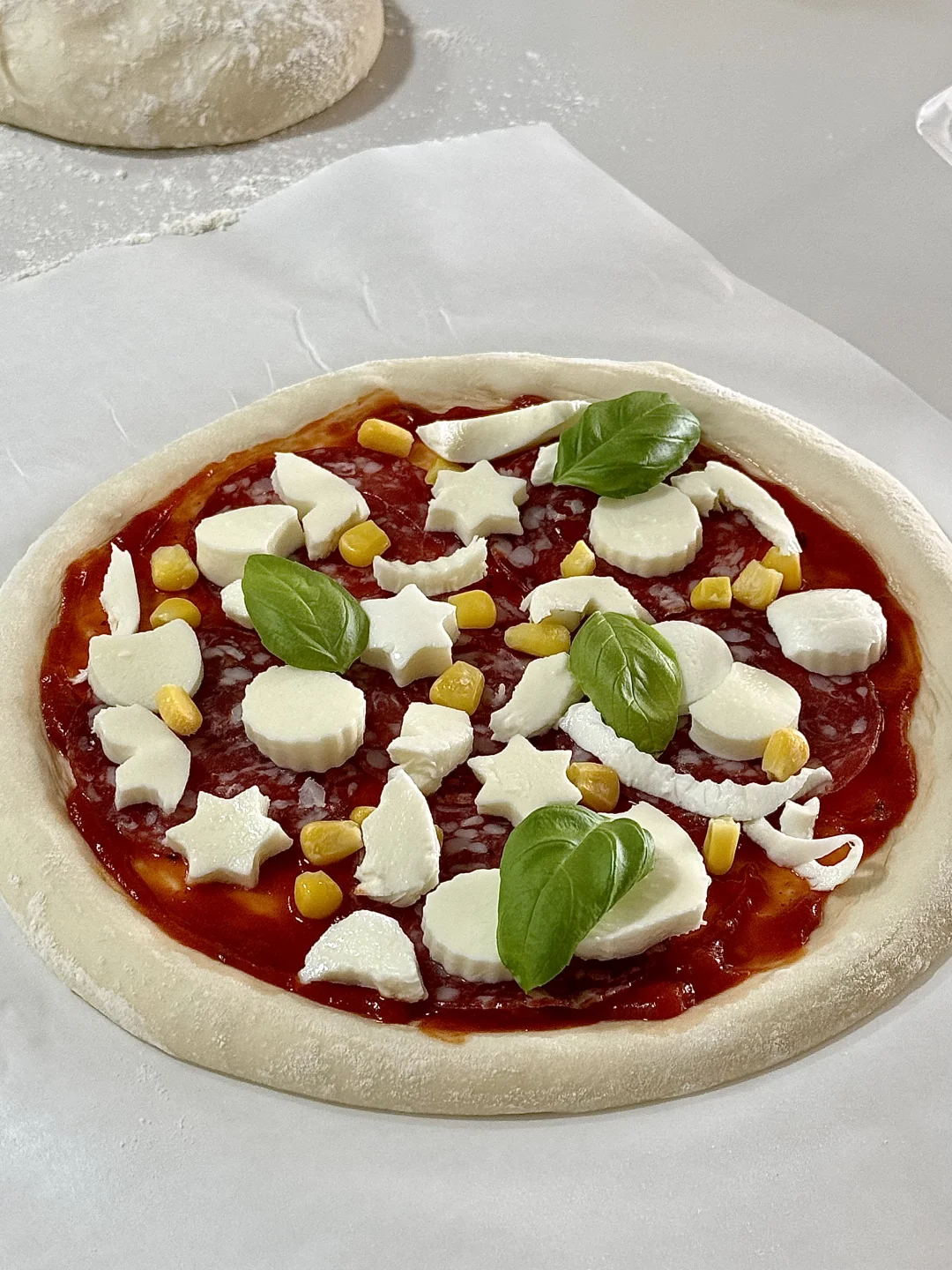 做披萨可太治愈了🍕超简单免揉大气孔披萨