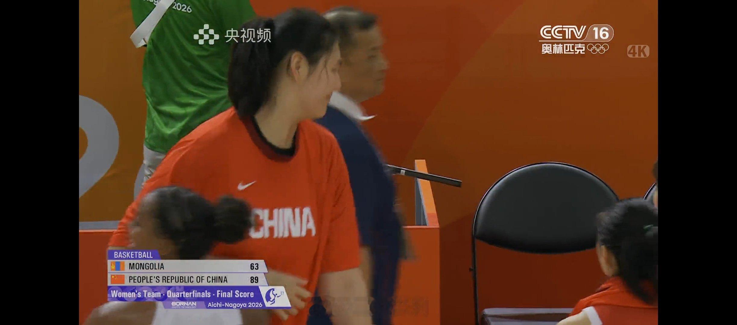 #中国女篮##亚运会[超话]# 

没悬念，半决赛，中韩对决。 ​