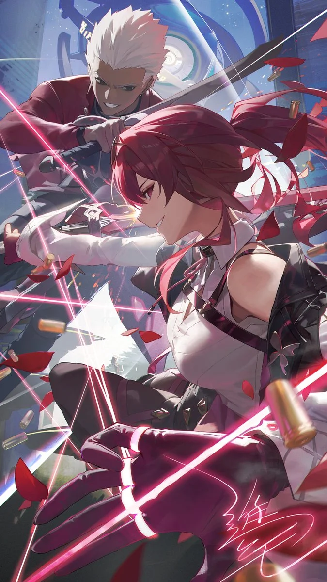 Fate联动贺图！妈妈级别的❤️