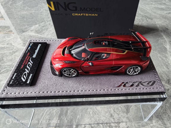 GRYNING 1:43 柯尼塞格Koenigsegg JESKO #树脂车模  #柯尼塞格jesko  #小比例车模 