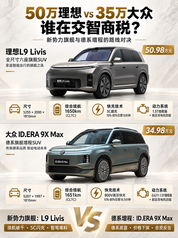 理想L9贵20万，领先两代还是割韭菜？