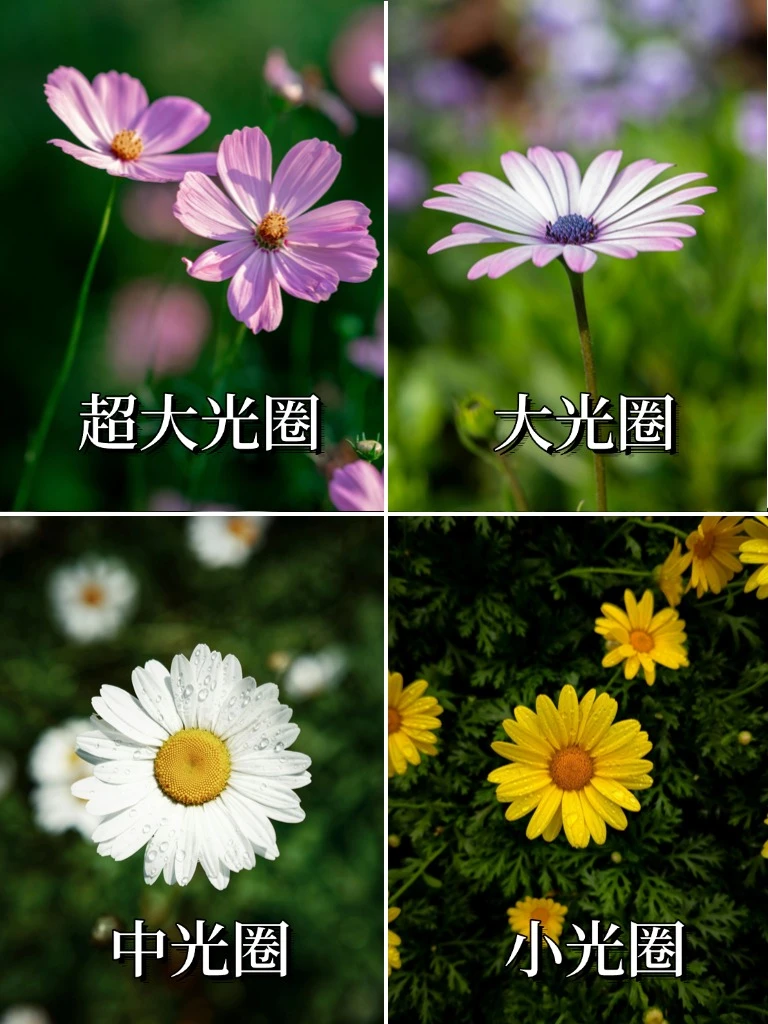 不同光圈适合拍什么场景？效果如何