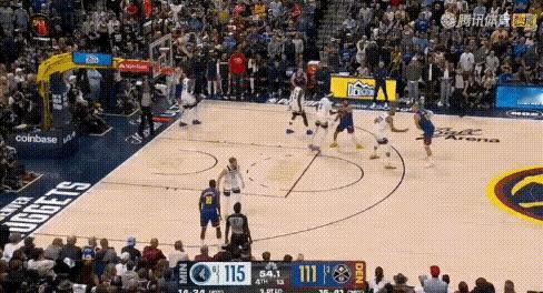 虽然末节约基奇7投仅1中，但是唯一的进球足矣入选约基奇职业生涯十佳球！...