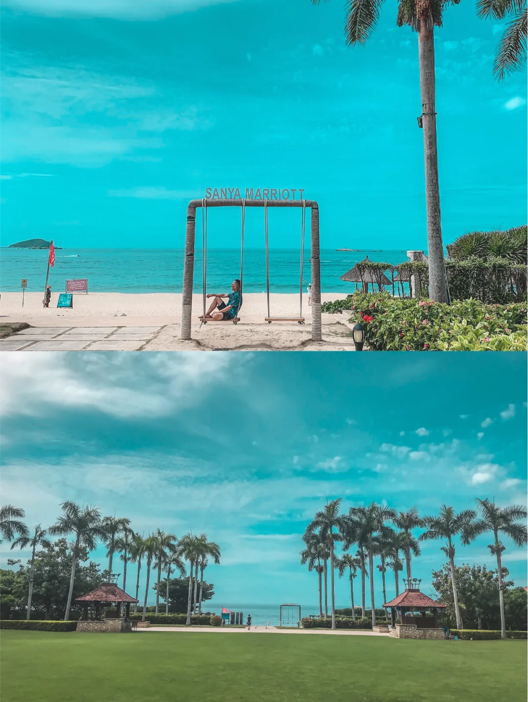 三亚酒店｜荡着网红秋千，面朝大海春暖花开