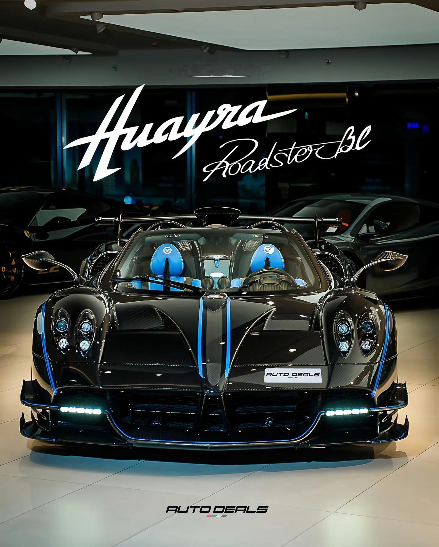 曾经柬埔寨🇰🇭唯一一台Pagani Huayra Roadster BC在阿联酋车行出售挡不住的颜值 顶级超跑 hypercar 帕加尼
