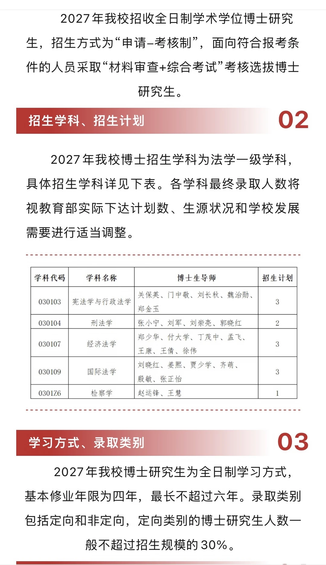 上海政法学院2027年博招！