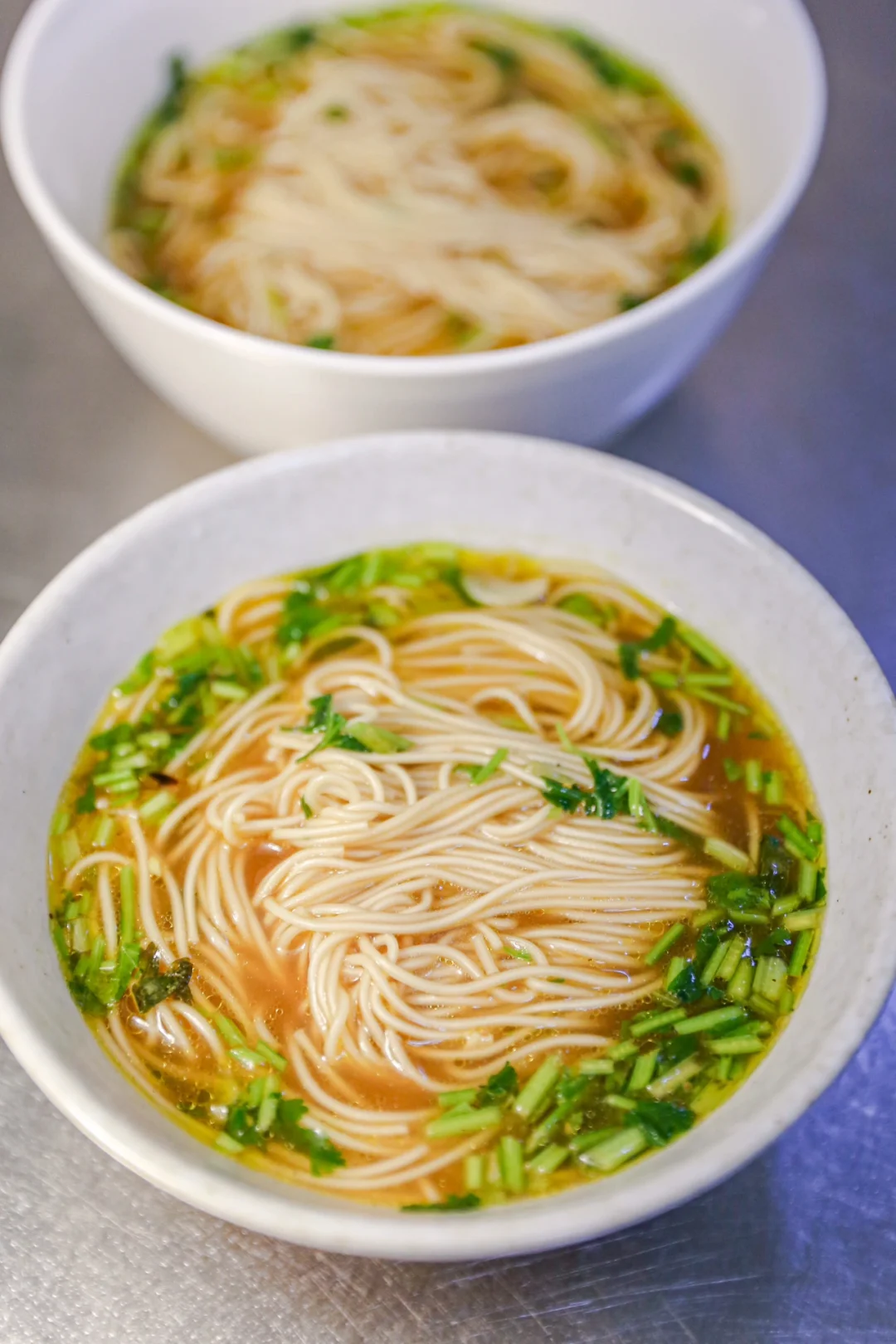 坚持做1000种面不重样（268）一碗阳春面