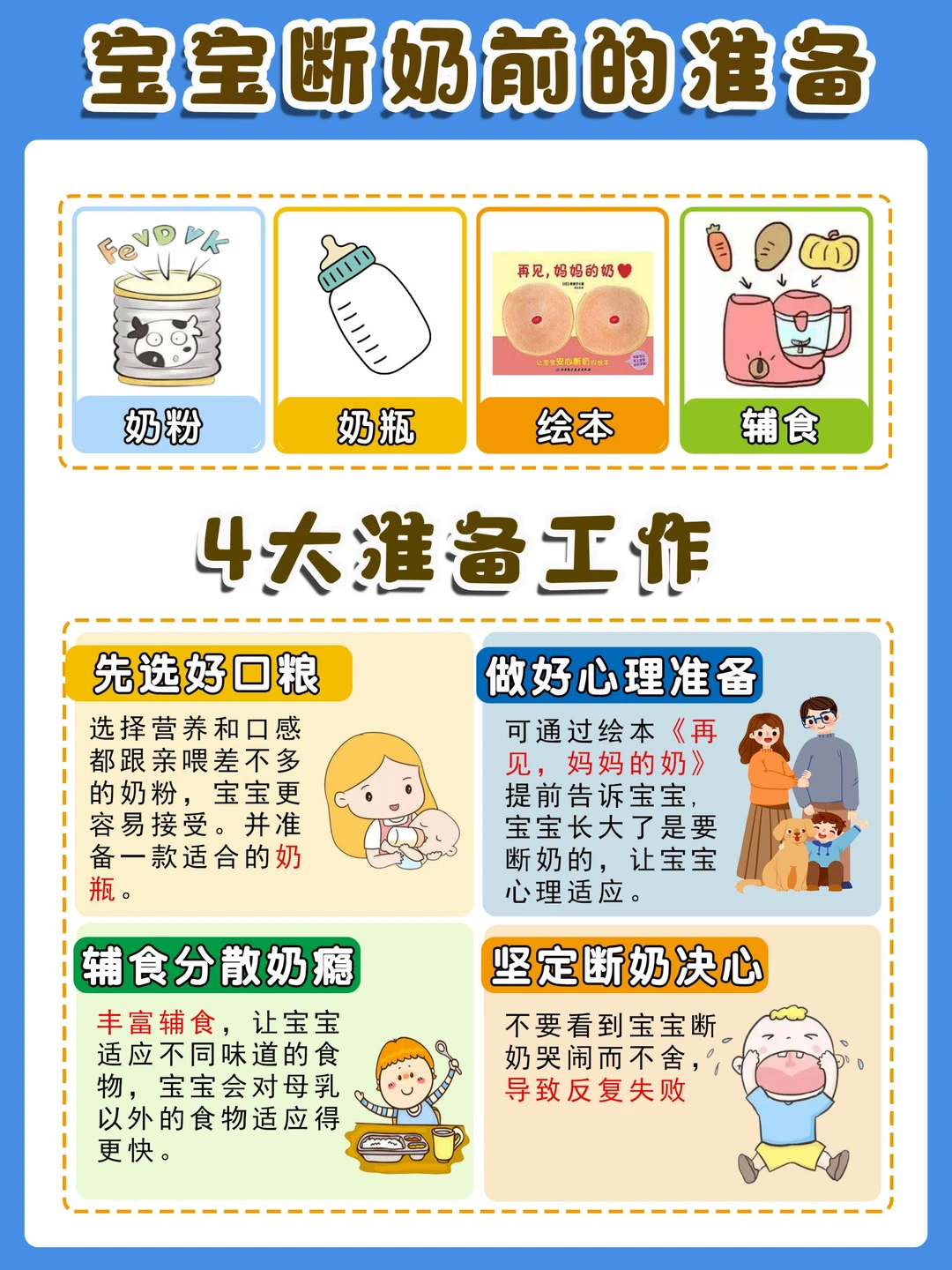 有些苦没必要吃！0抵触断奶攻略‼️快码住