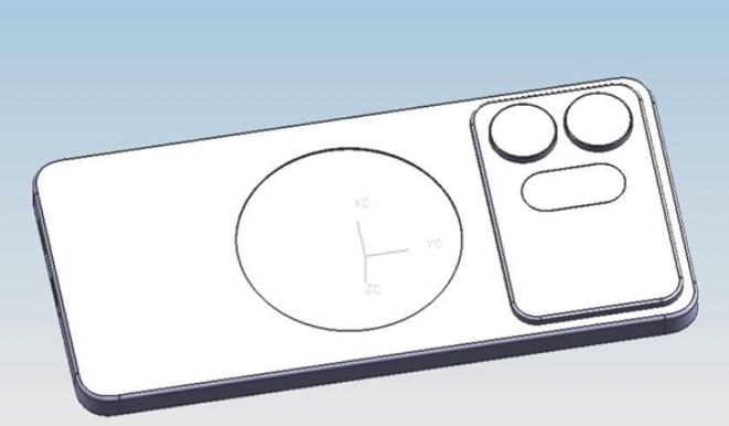 【#曝三星新机撞脸iPhone#】从Galaxy S22 Ultra开始，三星超大杯旗舰基本采用简约的设计语言，镜头模组直接在玻璃后盖上开孔，如同悬浮在机身之上。但到了Galaxy S27 Ultra，三星的设计风格迎来大幅调整。

根据博主i冰宇宙晒出的渲染图，Galaxy S27 Ultra采用了横向大矩阵DECO，跟iPhone 17 Pro Max的 ​