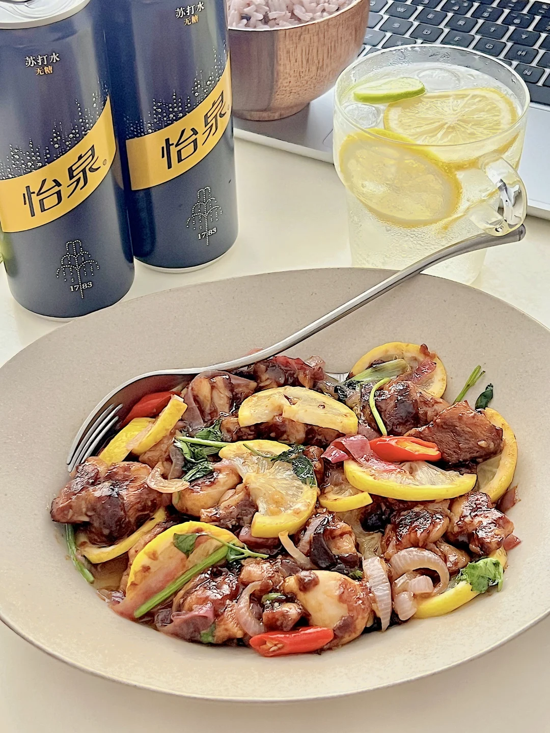 好吃到哭❗️干煎柠檬鸡|清爽不腻超级开胃