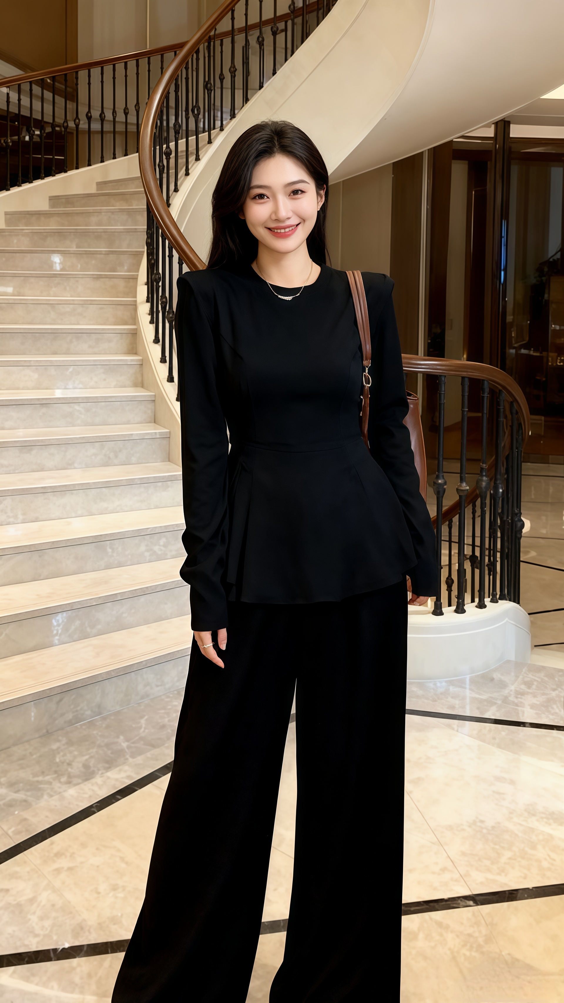 <p>穿搭 气质范 高级穿搭 时尚套装 黑色系穿搭 <!--{img...