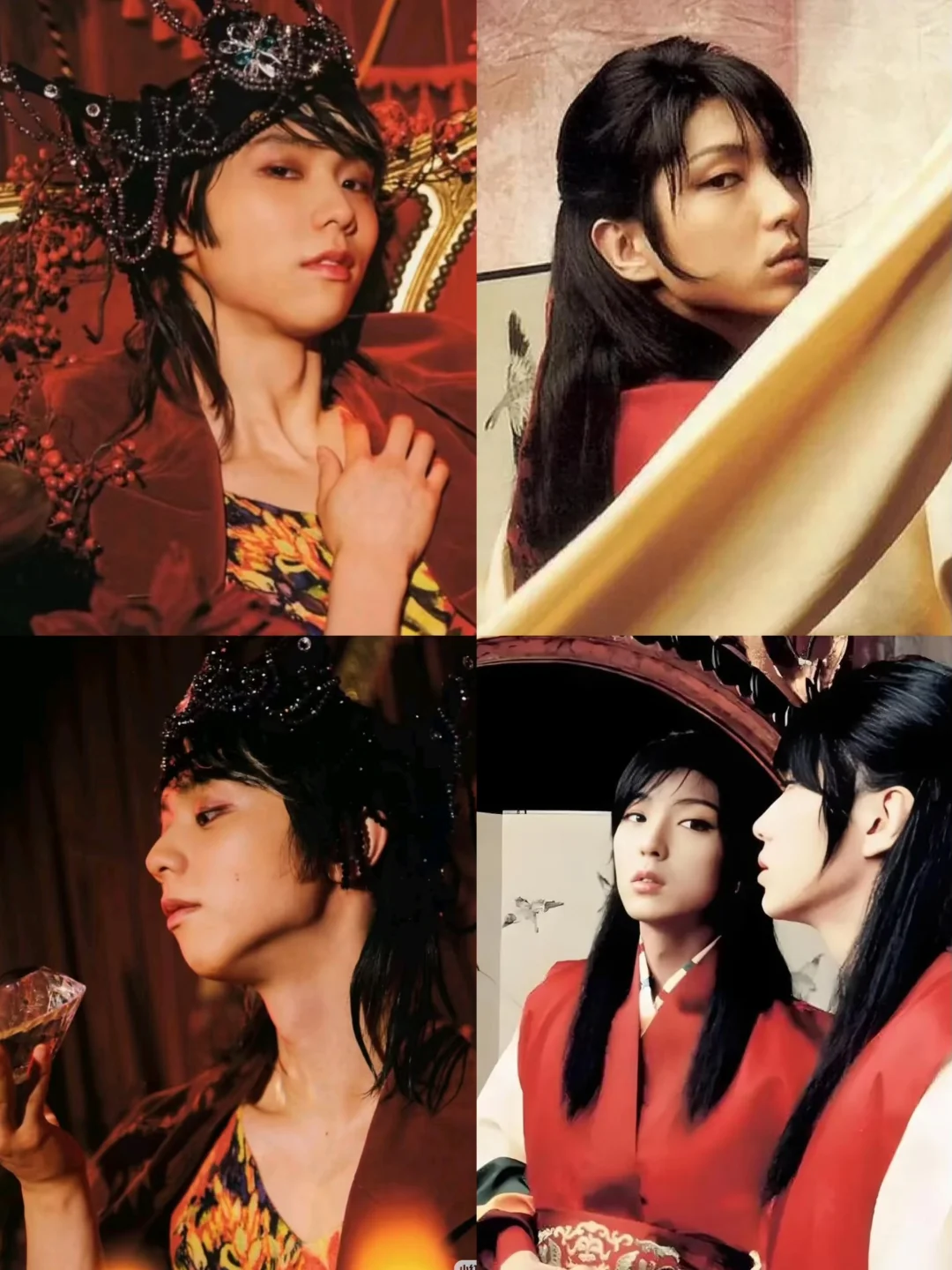 羽生结弦这套图真的幻视李准基王的男人。。