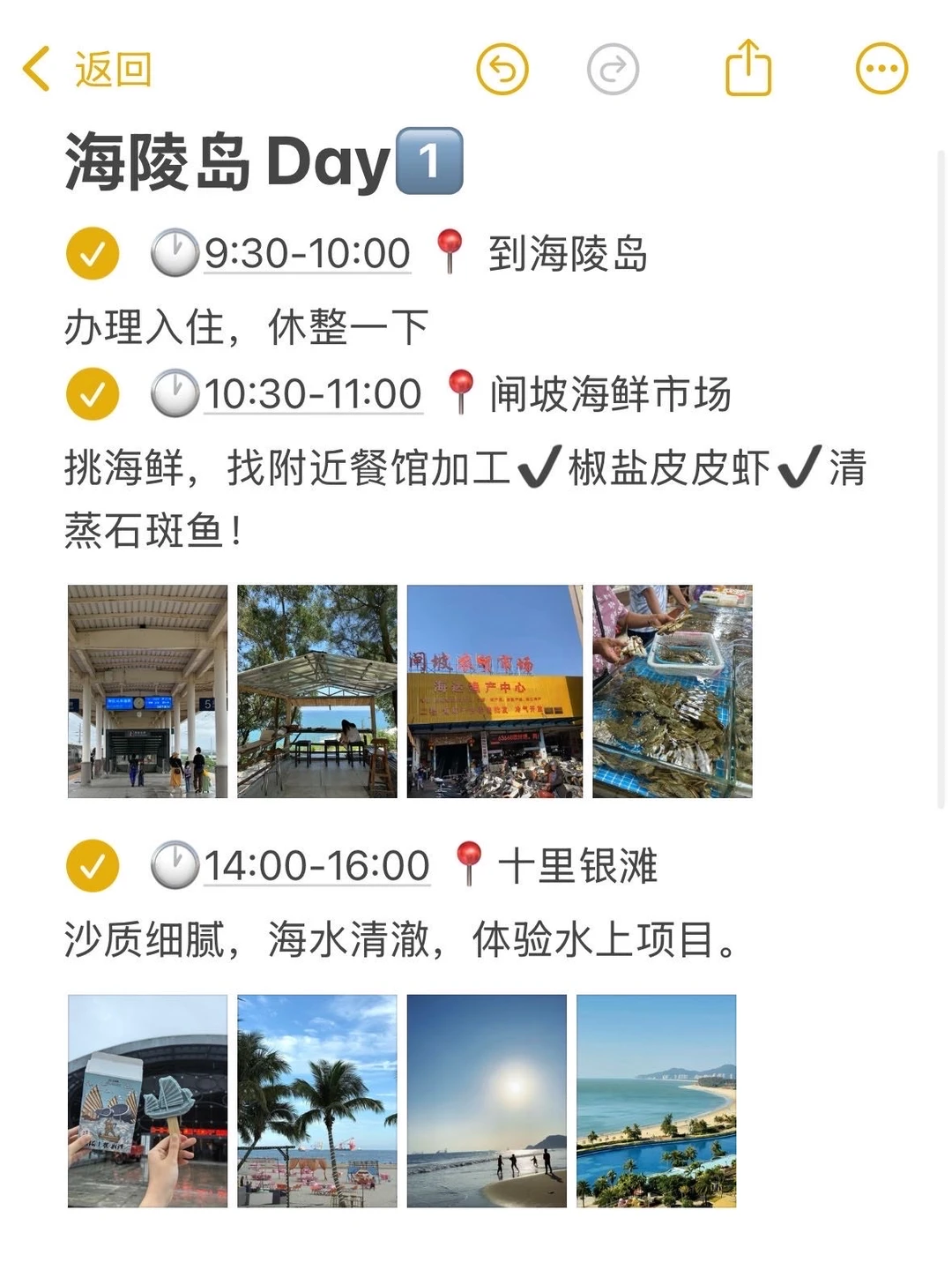 本J人对自己做的海陵岛攻略越看越满意…