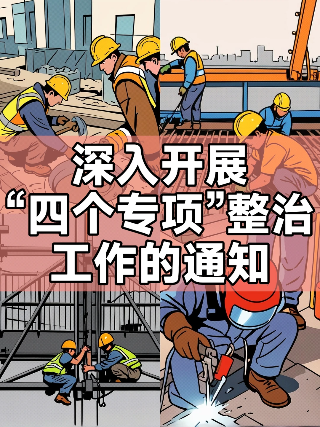 关于深入开展“四个专项整治”工作的通知