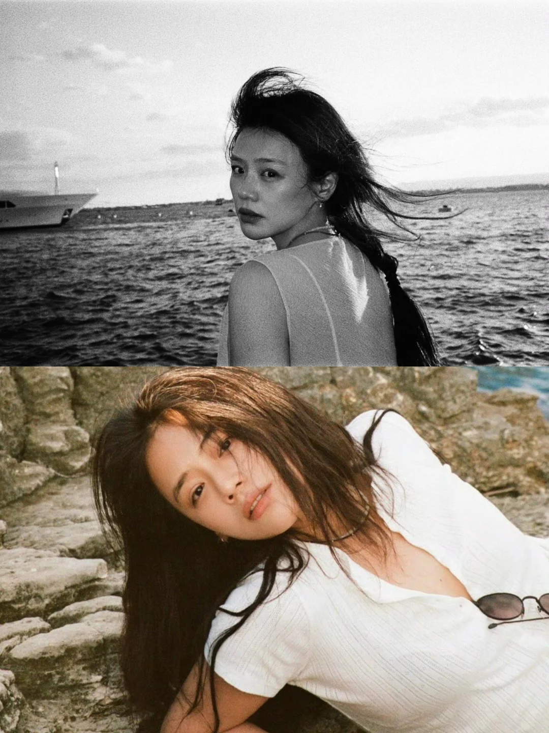 马思纯西西里照片：明媚又忧伤，清纯又性感