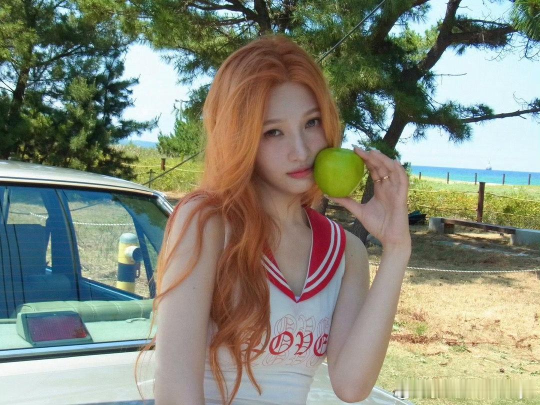 #朴秀荣# 青苹果🍏🧃 ​