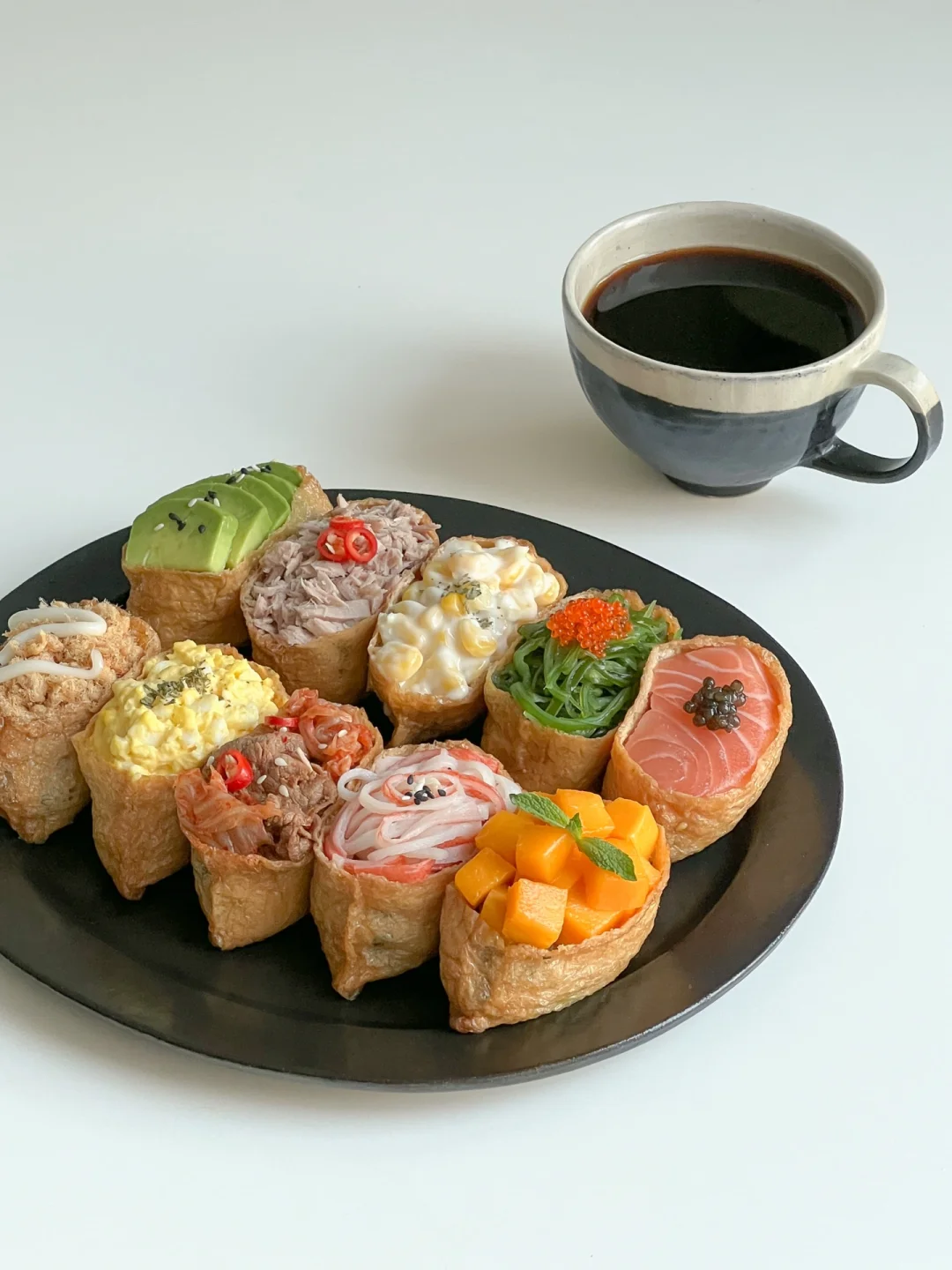 春游野餐必备🍱油豆腐寿司🍣解锁10种口味