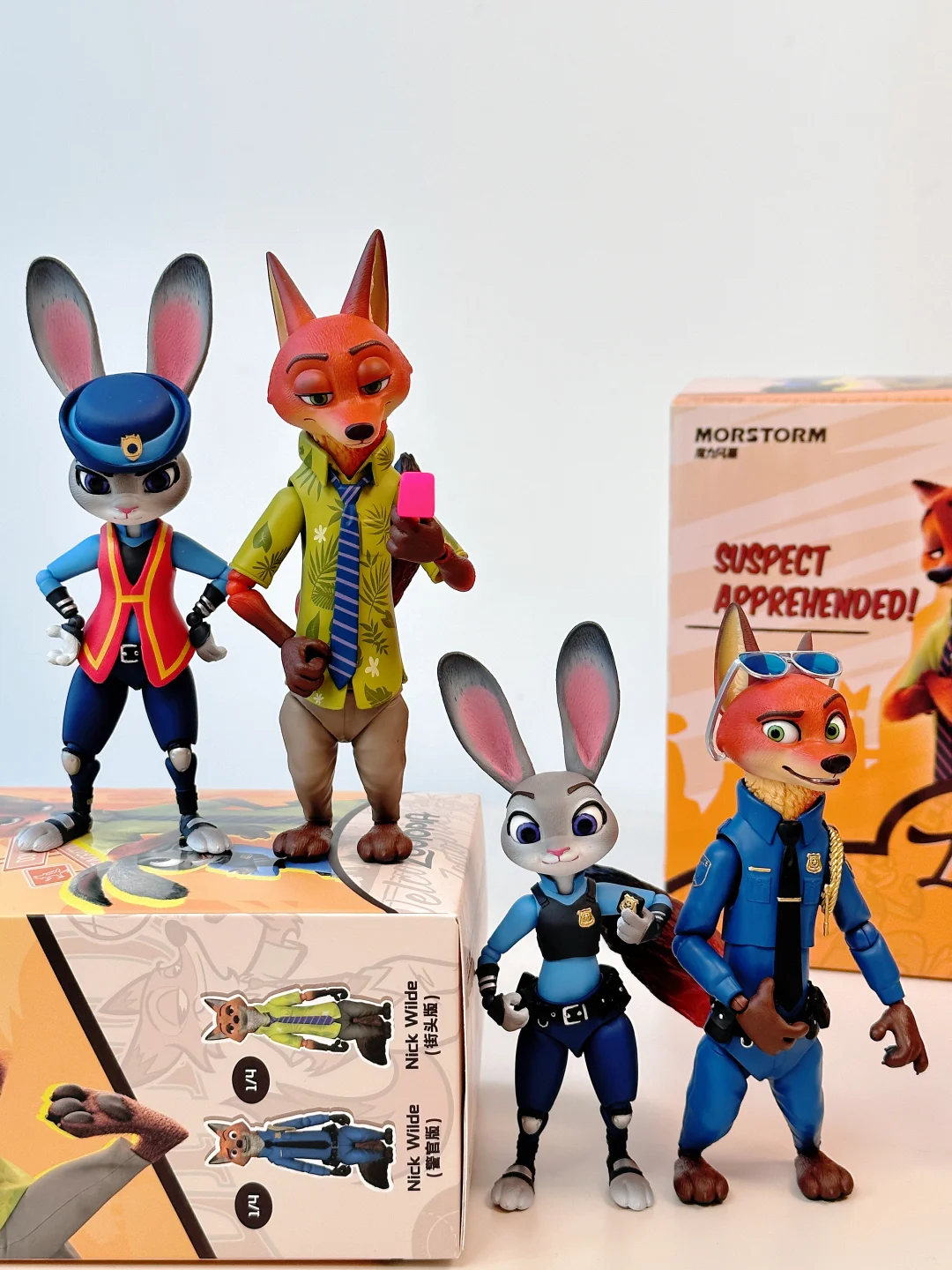 🎁进｜超还原！是可动的朱迪和尼克！