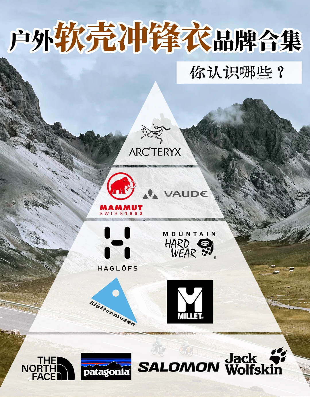 户外党必看👏🏻11个软壳冲锋衣品牌合集