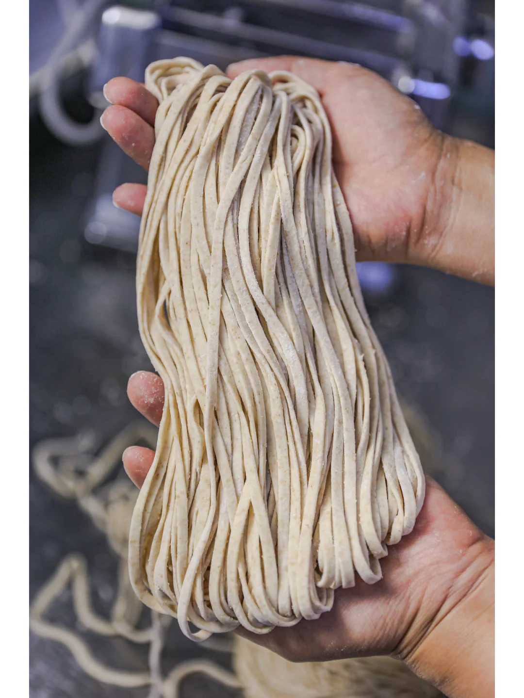 妈妈做了几十年的全麦面条配方，顺滑劲道