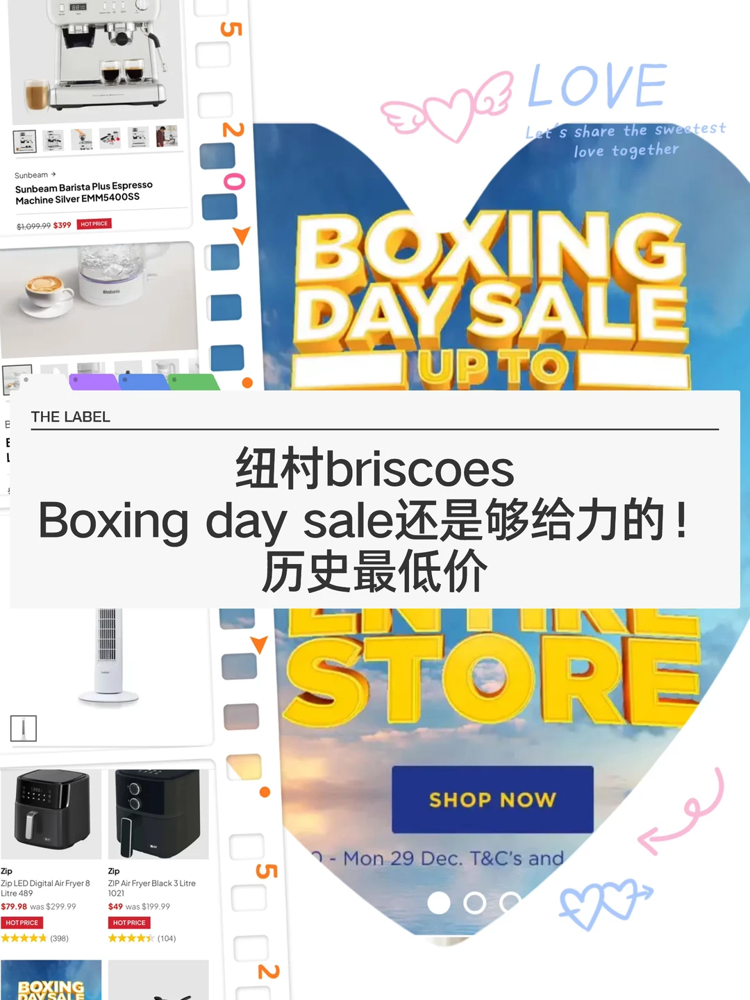 🇳🇿纽村briscoes boxing day历史最低价