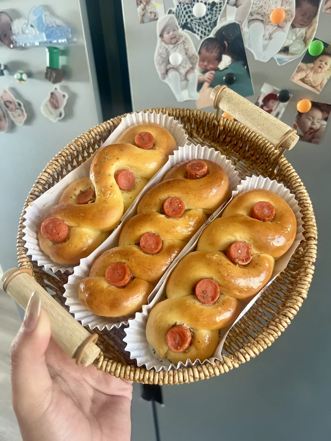 当我尝试做各式各样的肠仔包