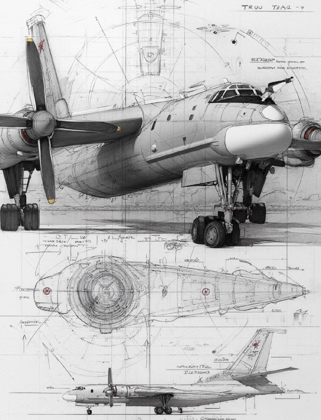 俄罗斯🇷🇺正在用Tu-95被乌克兰🇺🇦用几千一两万美金💲的无人机置换，这确实有点亏………俄乌战争比两伊战争更大意义的展示了「战争新🆕形态」‼️ ​