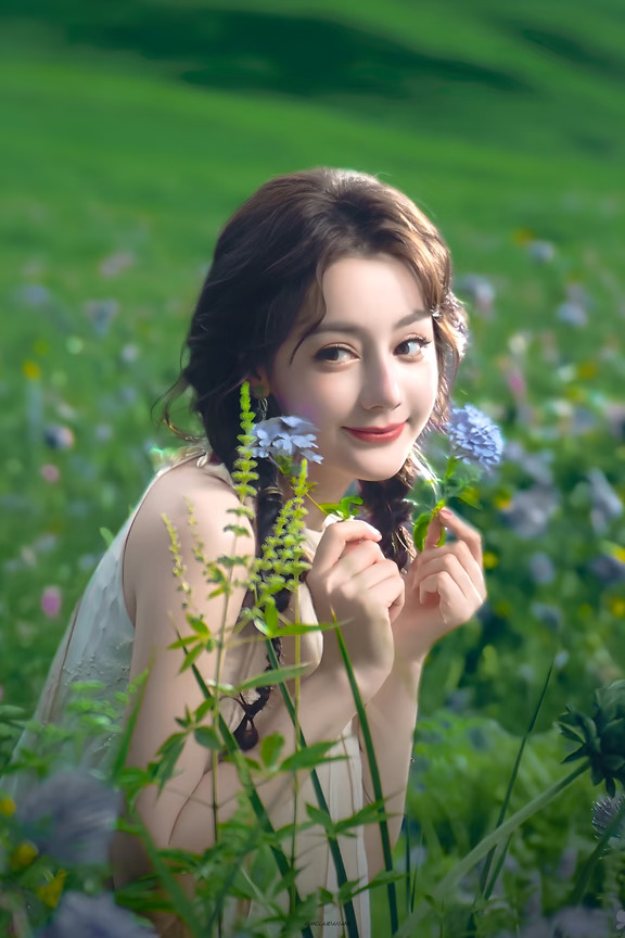 迪丽热巴‖小花仙