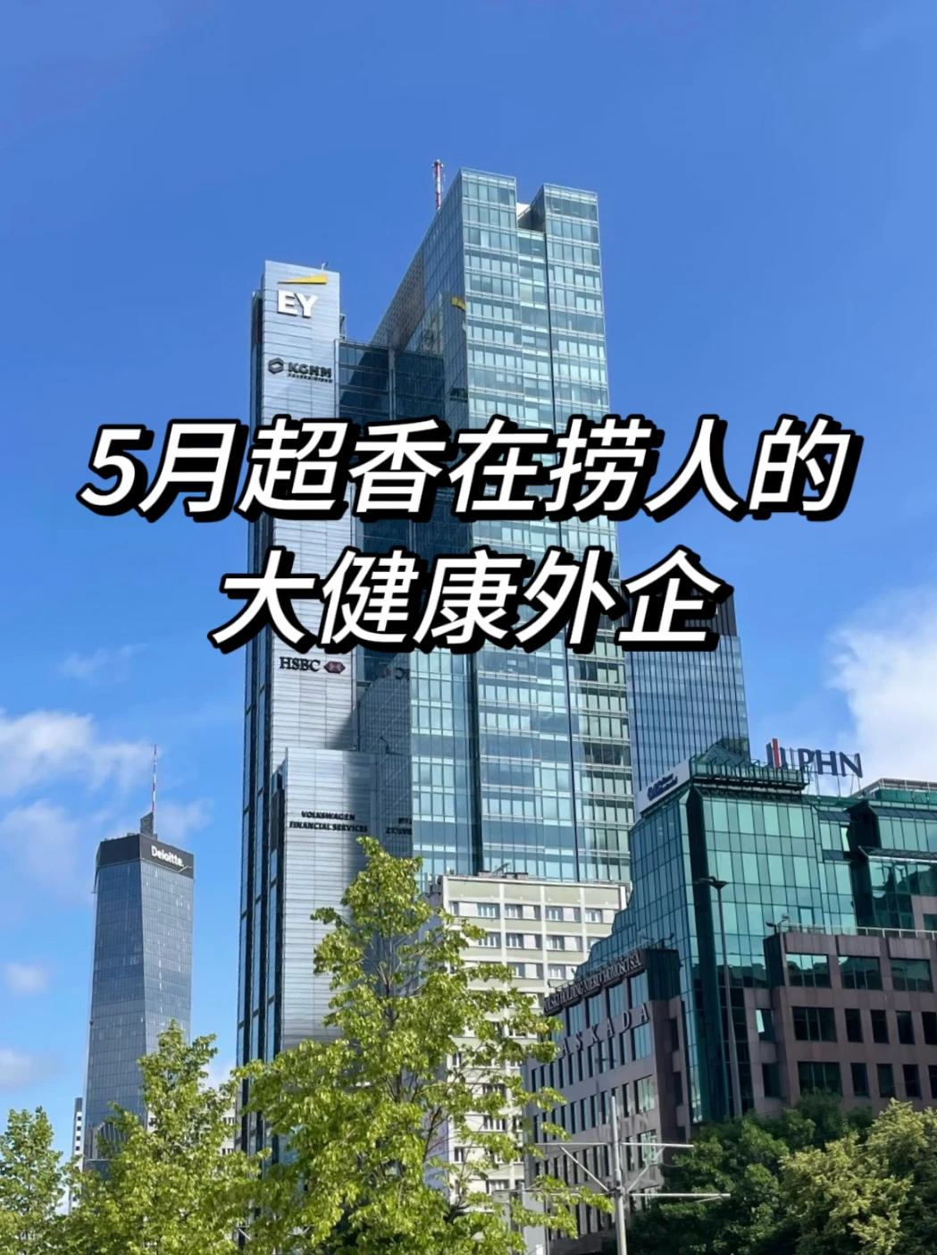 5月超香在捞人的大健康外企