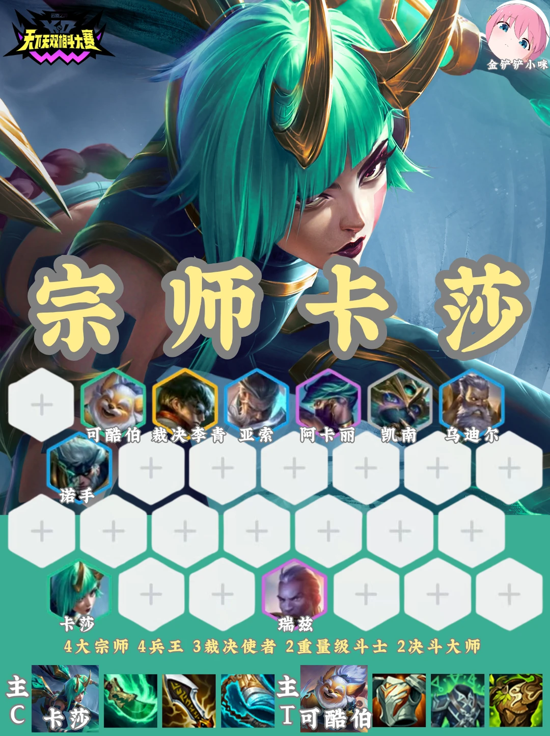 🔥卡莎登顶大数据榜首 我的名字就是力量