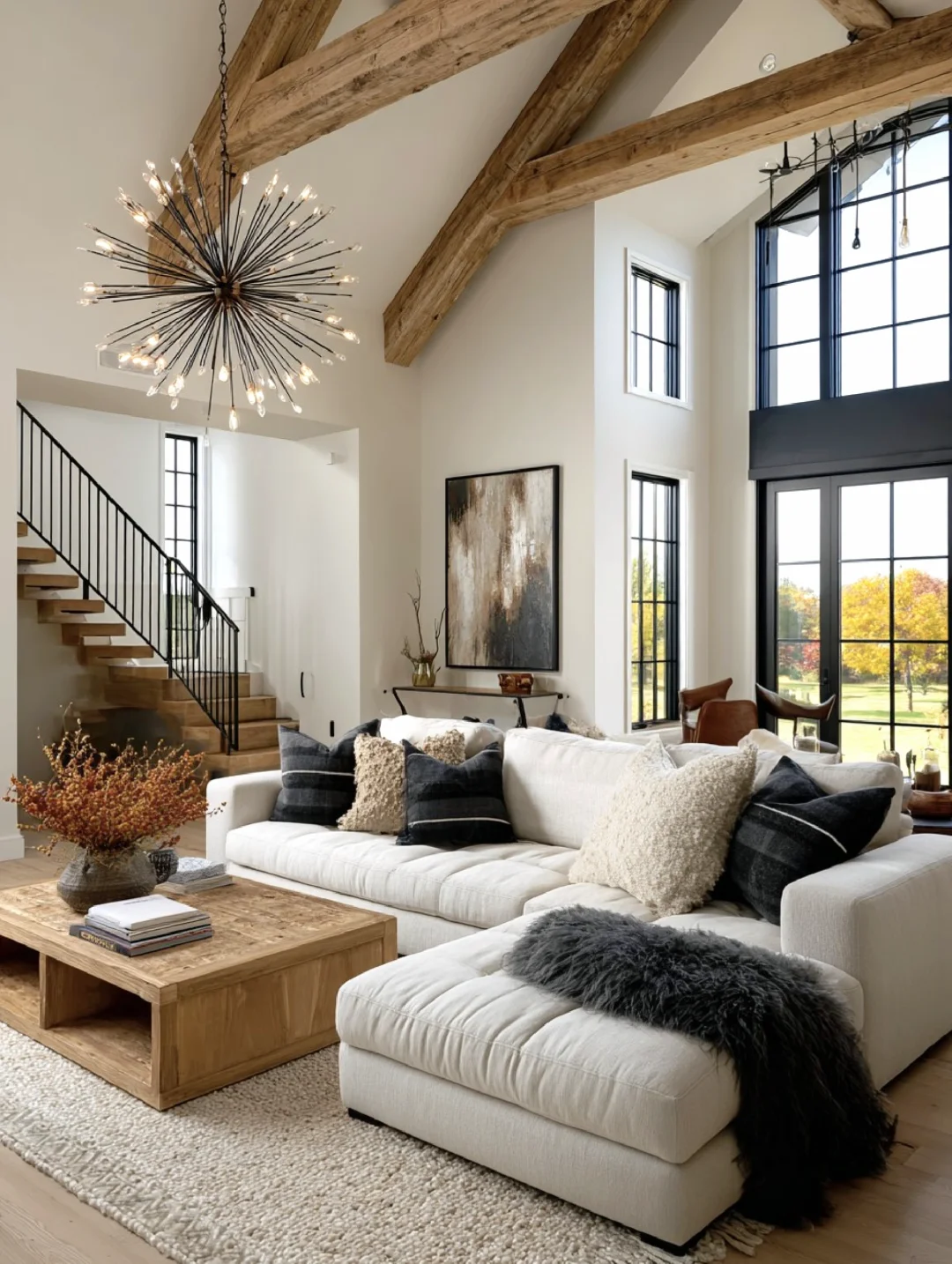 超喜欢的美式乡村风客厅，美到心坎里！