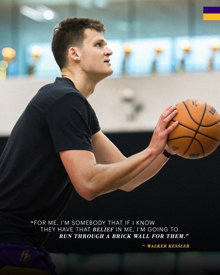 沃克准备全力以赴！
#湖人国度##NBA[超话]# ​