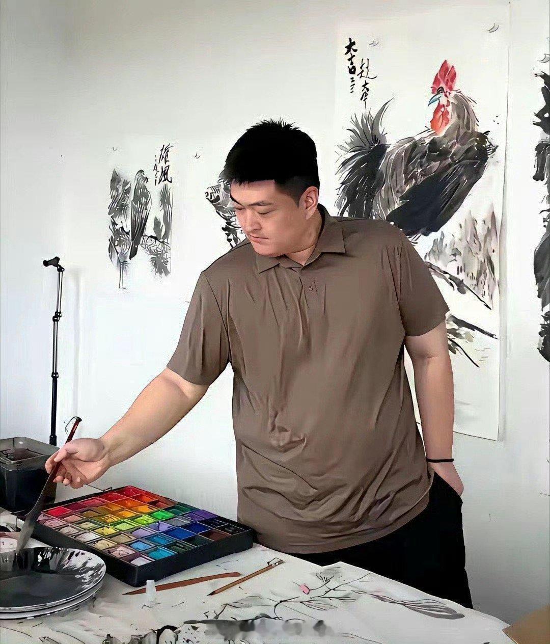 这个居然是赵本山的儿子？这绘画水准，可以跟王诗龄拼一拼。 ​