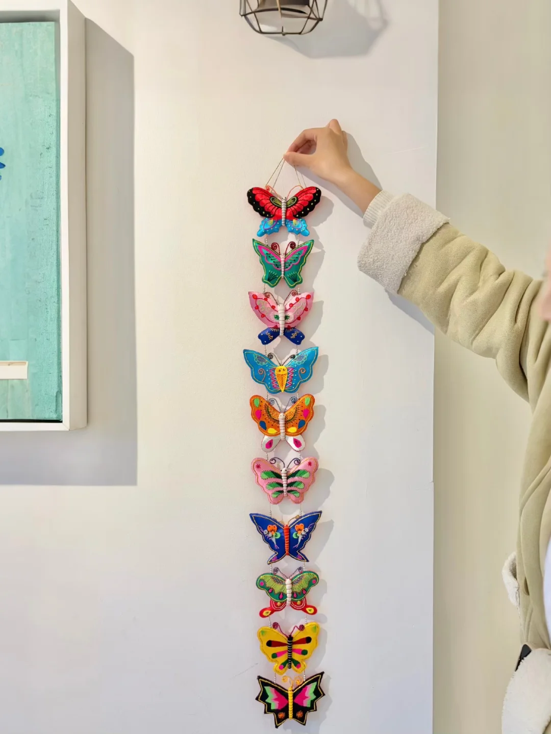 马年不轻易挂上的漂亮蝴蝶串