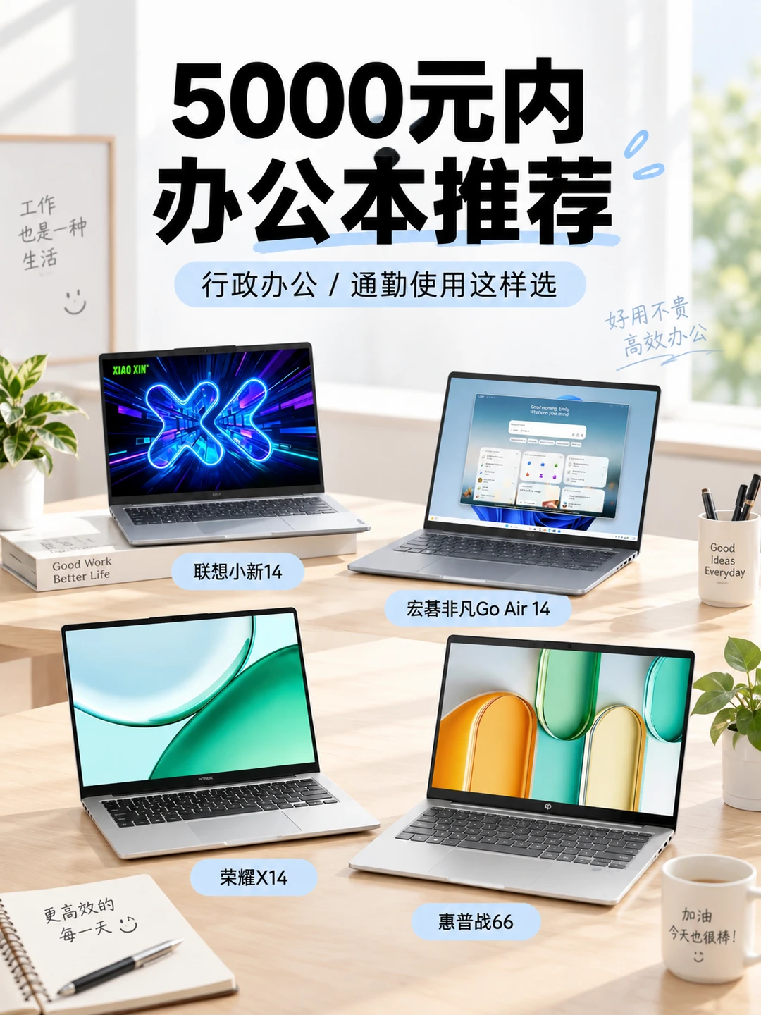 5000元办公本怎么选？这4款更值得买