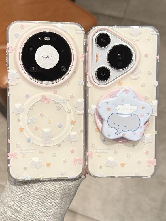 粉小象💖~华为P70pro和mate80pm都好可爱！！！