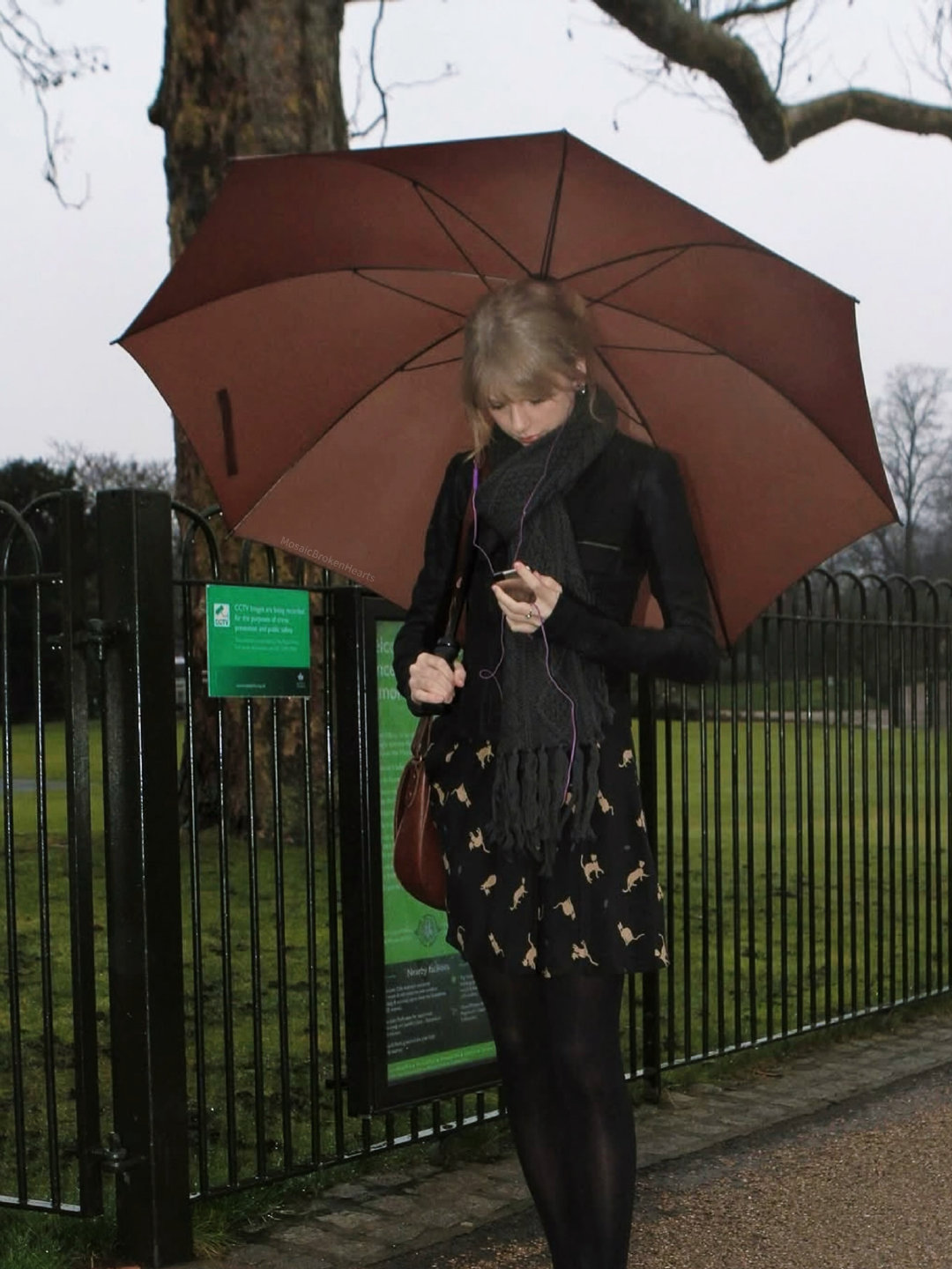 🍁所有人，请和Taylor Swift一起严肃回到2012年的秋天

（fun fact：这组图其实是2012年1月在伦敦拍的，但实在太有深秋氛围感所以写了这个文案） ​