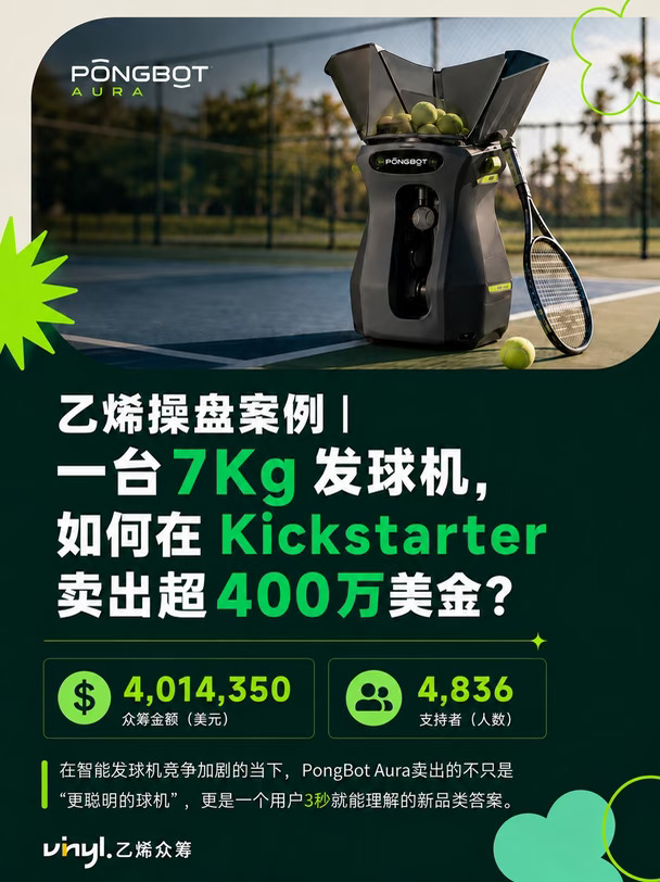 乙烯操盘案例|一台发球机凭啥狂卖超$400万