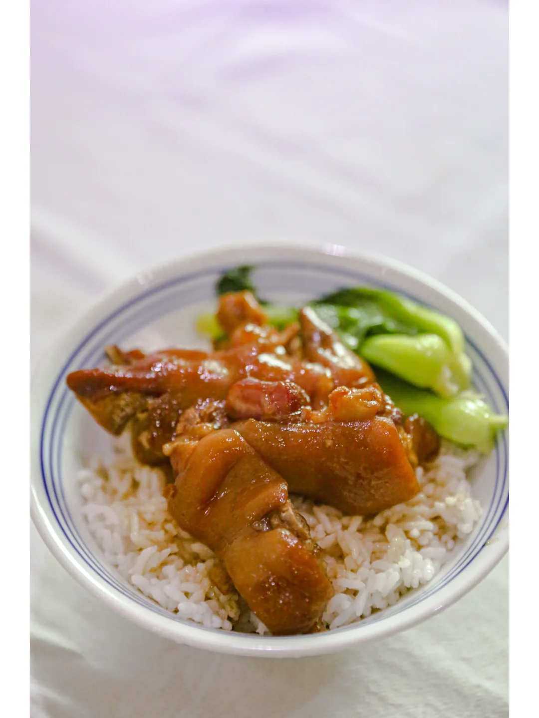 开店级别的卤猪脚饭