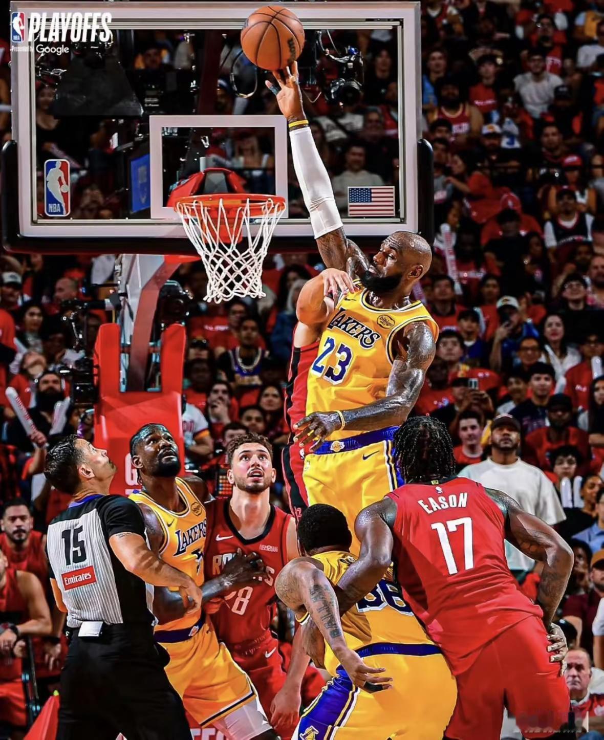 “天呐，他还能跳这么高”