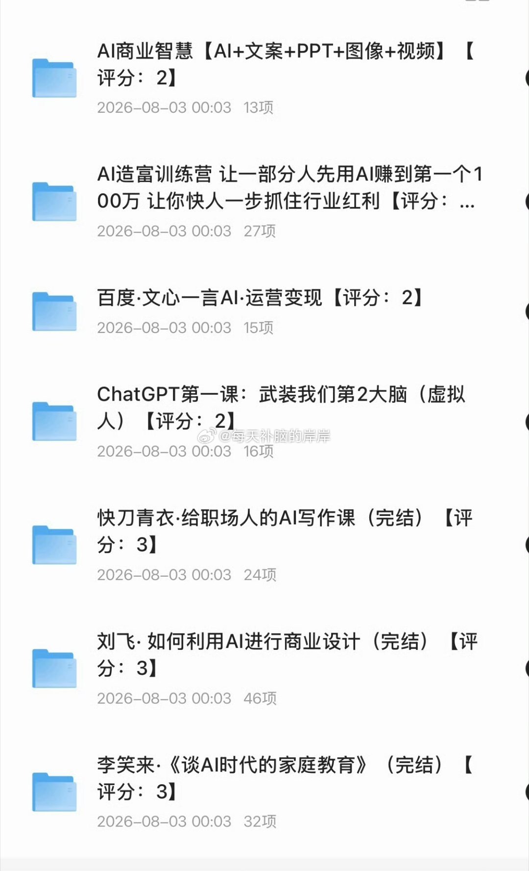 14门付费AI课合集 ​​​