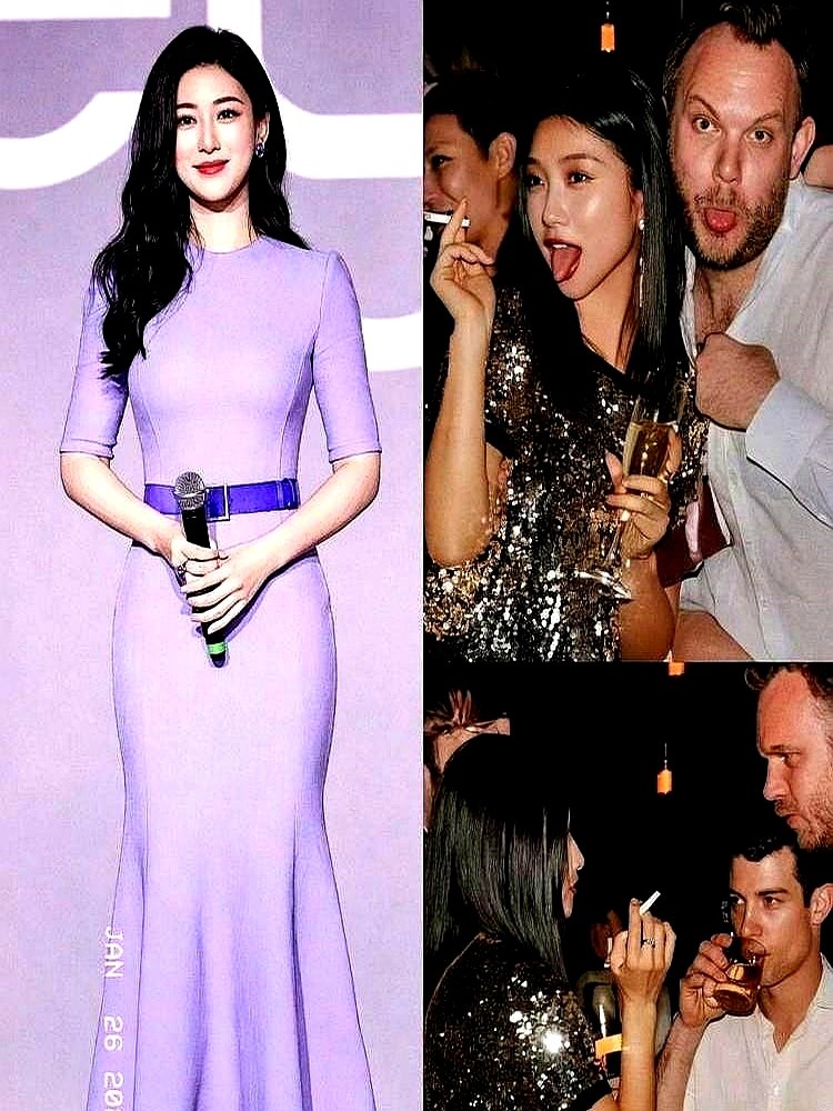 朱珠十几年前的旧照被翻出，直接撕开了大众审美的双标。

2012年的好莱坞，她穿着吊带，指尖夹烟，搂着老外做鬼脸，笑得牙龈全露。当年完全是个没被规训的真实留学生状态。

大家看惯了她回国后盘起头发穿旗袍的知性模样，似乎全忘了她本来就不是什么乖乖女。现在把十几年前的照片翻出来当黑历史审判，对着这组旧照