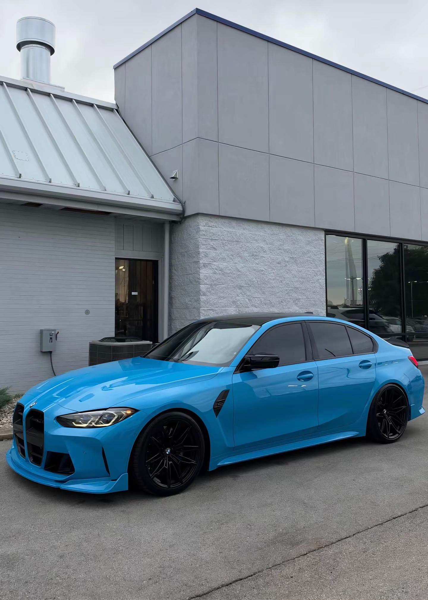 晴蓝柔序 · S58——G80 M3。G80M3 宝马M3 宝马mpower S58发动机
